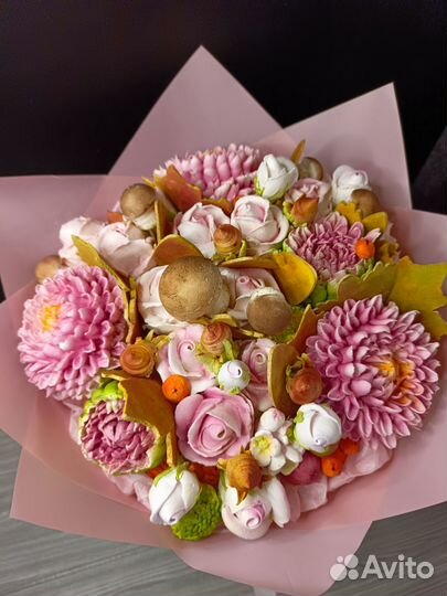 Букет из зефира