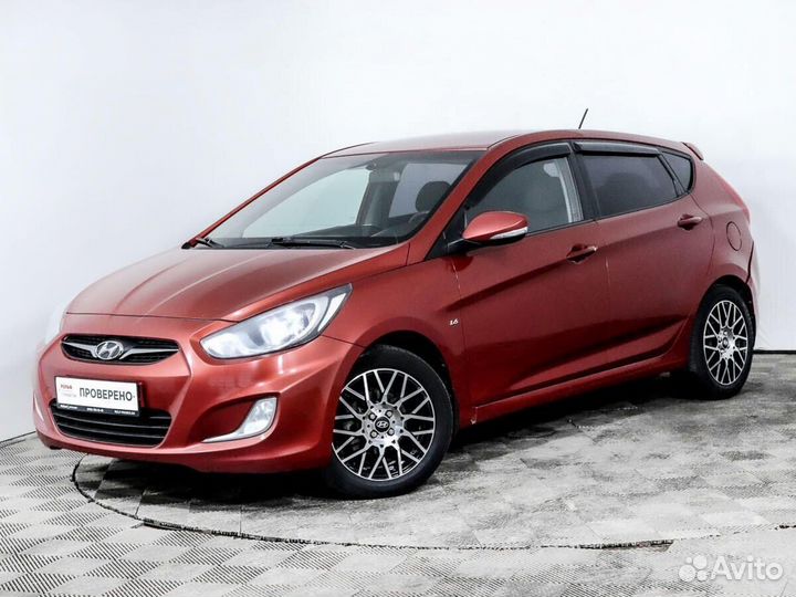 Hyundai Solaris 1.6 МТ, 2012, 105 684 км