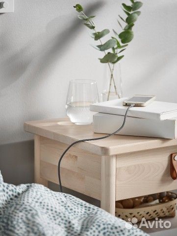 IKEA Lillhult кабель USB-A/USB-C 1,5 м темно-серый