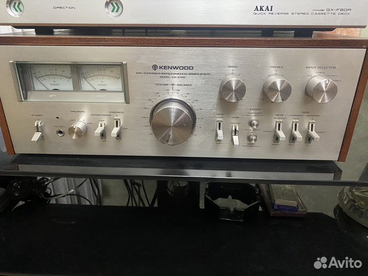 Усилитель трио ка-7700D кенвуд ка-9100