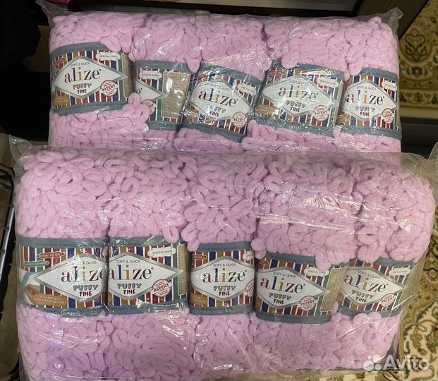 Пряжа alize puffy