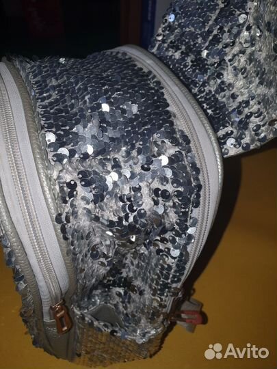 Рюкзак с пайетками