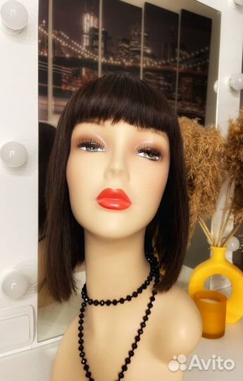 Парик из натуральных волос