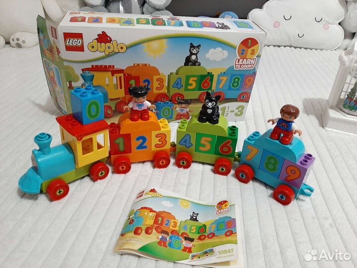 Lego duplo паровозик