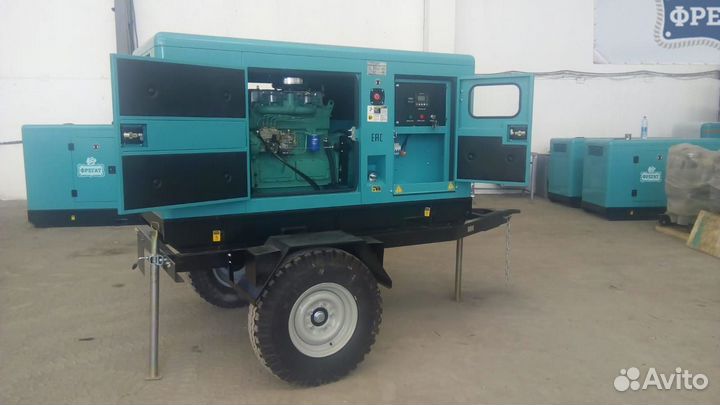 Дизельный генератор 40 квт на шасси