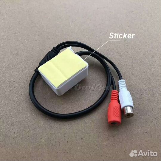 Мини-микрофон к DVR/NVR регисторам