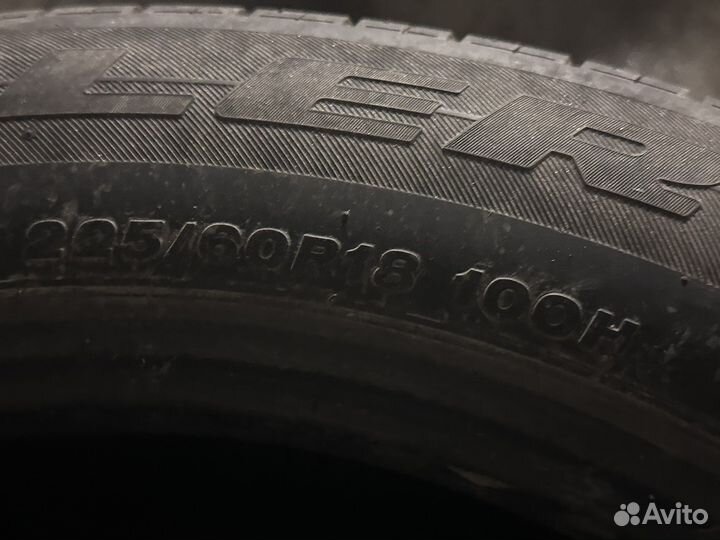 R18 Bridgestone Dueler H/L 225/60, PCD 5x114.3 DIA 60.1