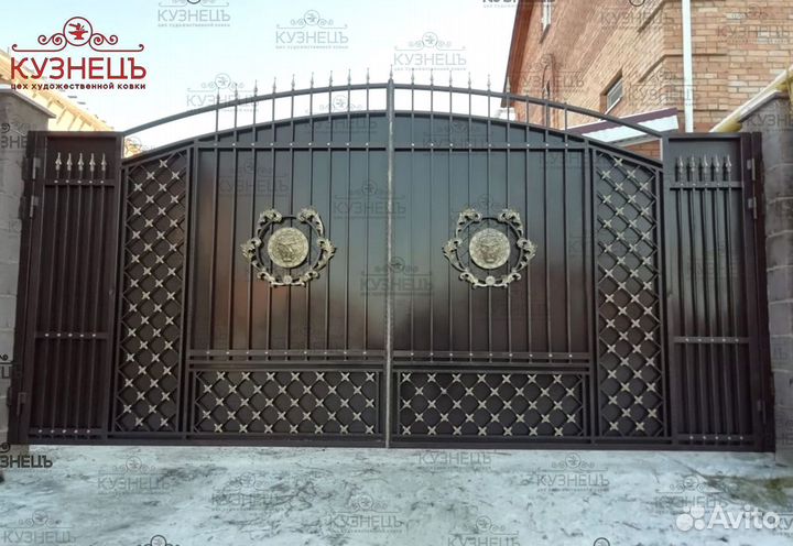 Кованные ворота