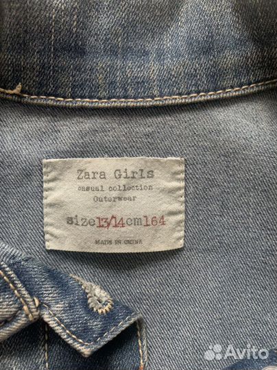 Жилет джинсовый для девочки