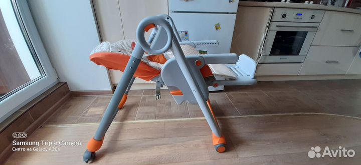 Стульчик для кормления chicco polly2Start