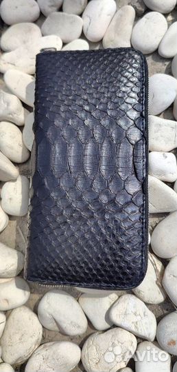 Кошелек из кожи питона