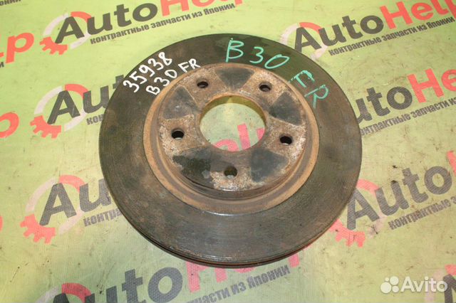 Диск тормозной nissan lafesta B30 передний 280 мм