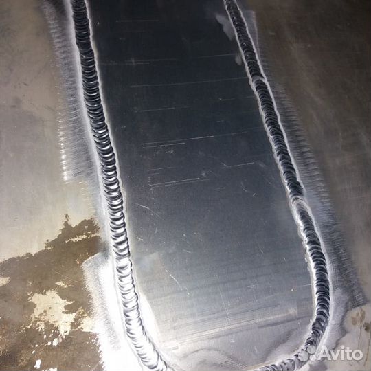 Сварка аргоном, выезд