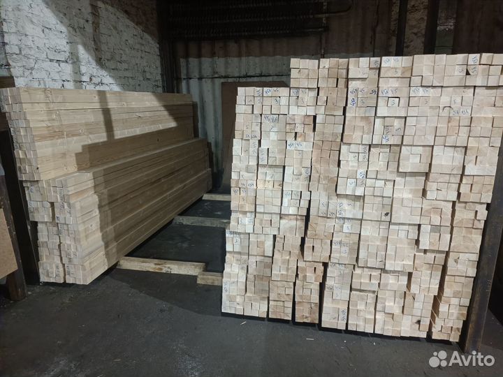 Брусочек деревянный 20х20 мм пруток