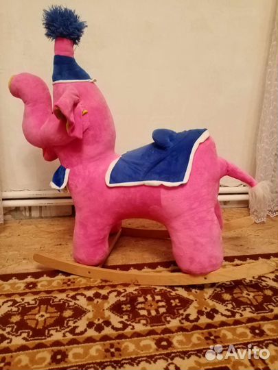 Детская качалка слон