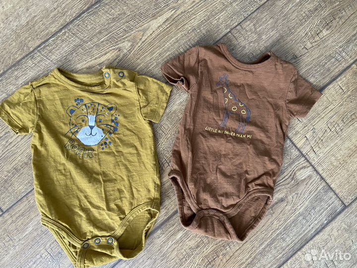 Вещи пакетом Zara,Disney,Carters, H&M 0-6 месяцев