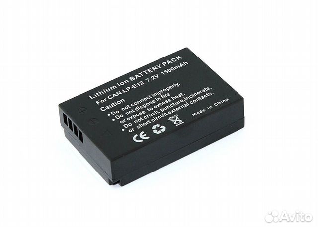 Аккумуляторная батарея для фотоаппарата Canon EOS