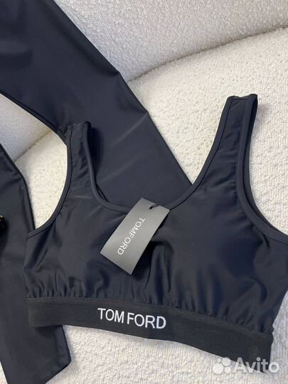 Спортивный костюм топ и лосины tom ford