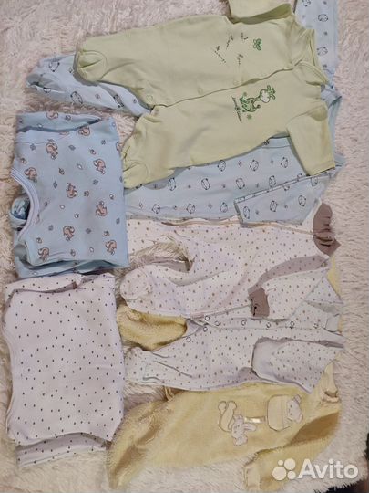 Одежда на девочку от 0 до 3-4 лет пакетом