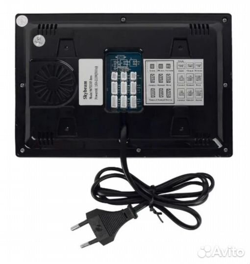 Домофон Skybeam 7 дюймов, черный