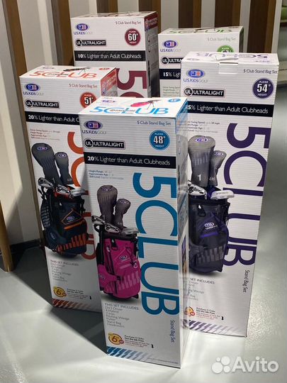 Детские клюшки для гольфа U.S. kids