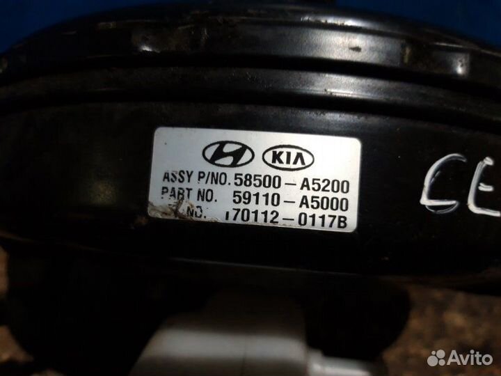 Вакуумный усилитель тормозов Kia Ceed 2 Jd
