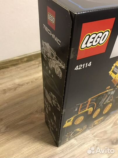 Lego Technic 42114 Самосвал Volvo 6x6. новый