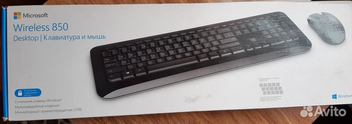 Клавиатура и мышь Miccfosoft Wireless 850 desktop