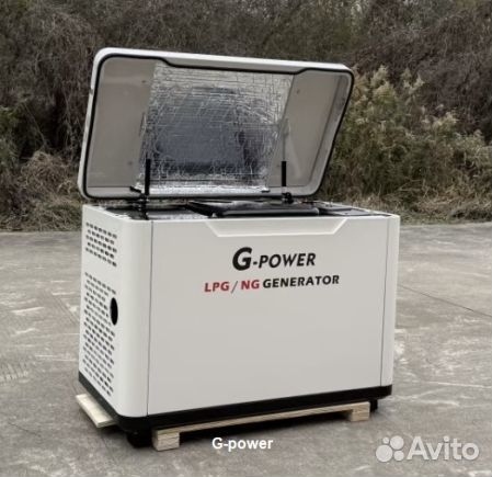 Газовый генератор 9 кВт g-powerSL9000SE3 с постоян