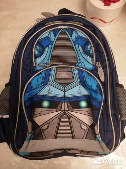 Школьный рюкзак трансформеры