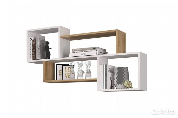 Полка настенная / полка навесная / для книг