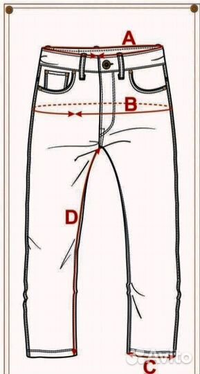 Джинсы levis 512 черные