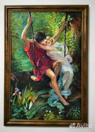 Картина маслом на холсте 