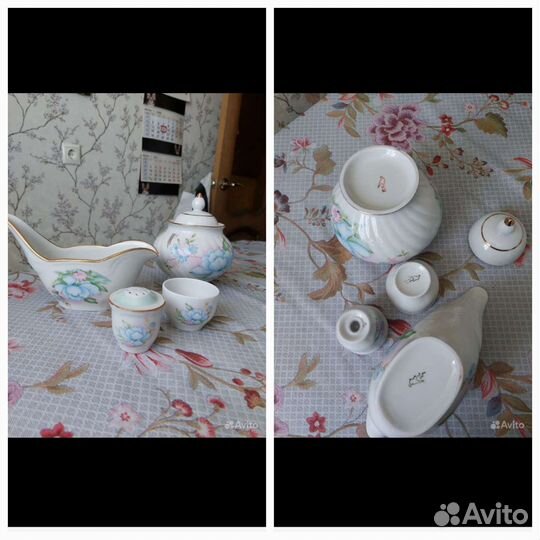 Сервиз столовый Дулевский фарфоровый завод