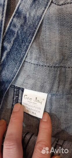 Джинсовый комбинезон