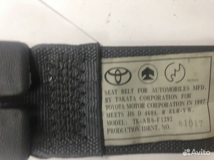 Ремень безопасности Toyota Ipsum CXM10G 3CTE