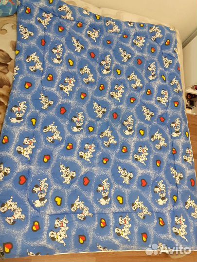 Одеяло детское 110 140, шерсть