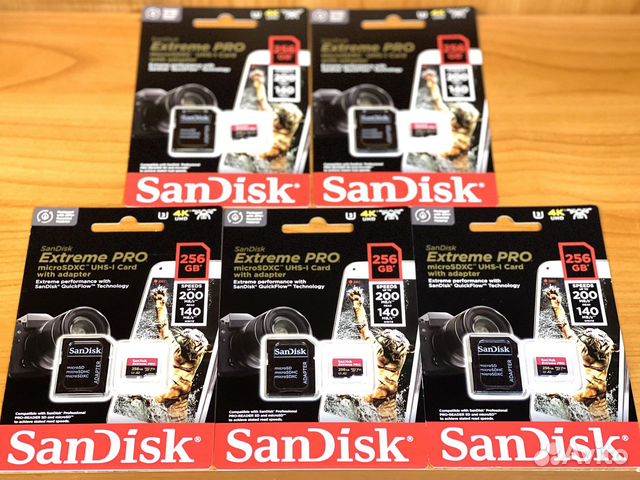 Sandisk Extreme microsdxc 256 GB