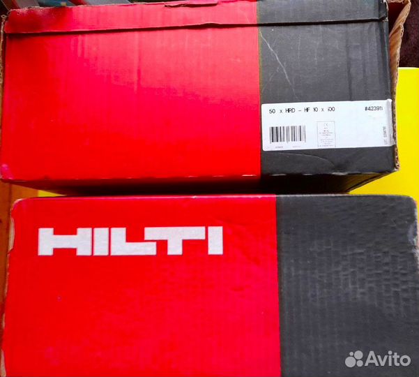 HRD-HF hilti дюбель с шурупом гоц.сталь 10/100