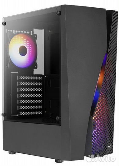 Корпус компьютерный AeroCool Wave-G-BK-v2