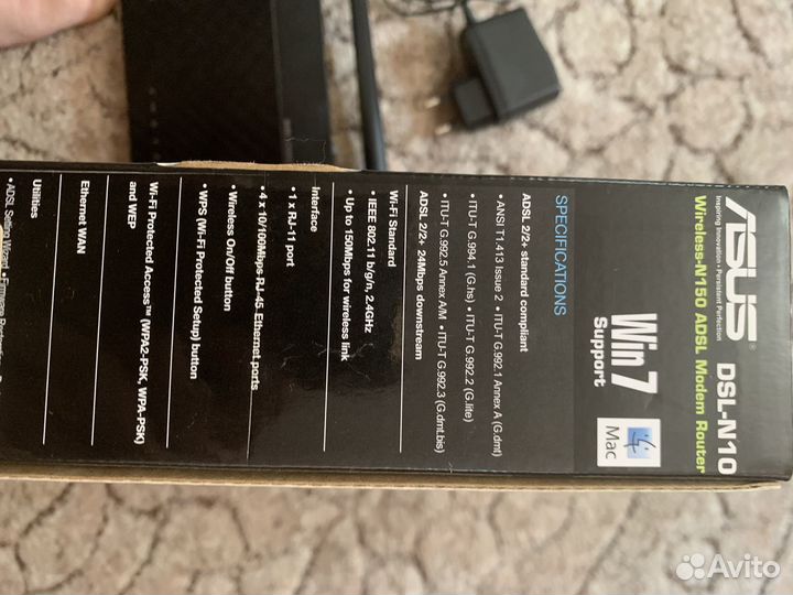 Wi fi роутер asus