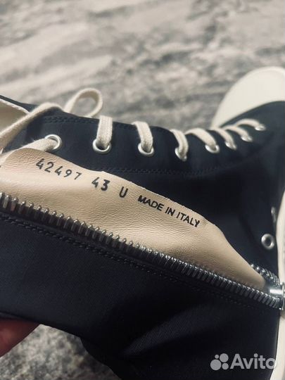 Rick Owens drkshdw High-Top Pentagram Ramones in B