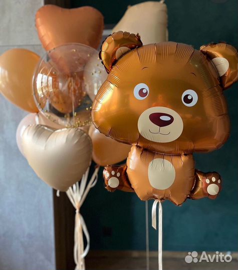 Шары фольгированные животные