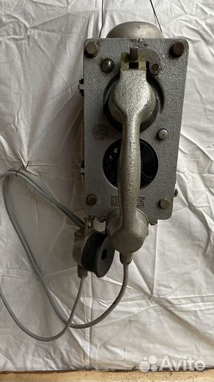 Судовой телефон раритет (Tesla Чехословакия)