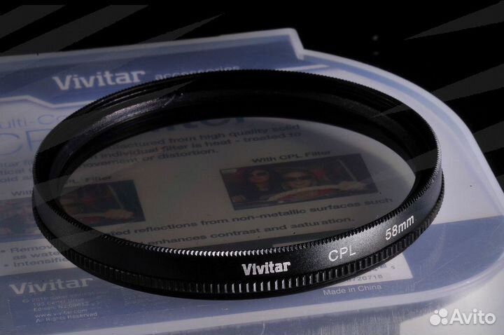 Поляризационный фильтр 58мм CPL / 5826
