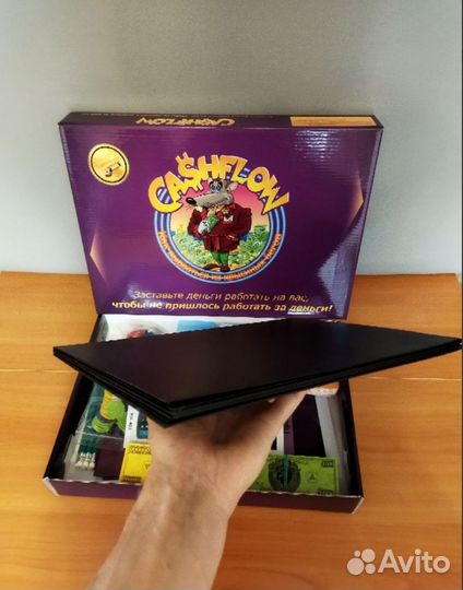 Игра Cash Flow Денежный поток -Твердое поле