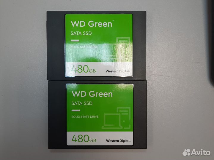 Неисправные ссд WD 480x2