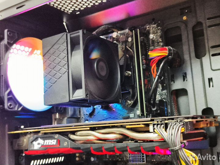 Игровой пк на Ryzen 5 GTX 1070 Ti 16Gb