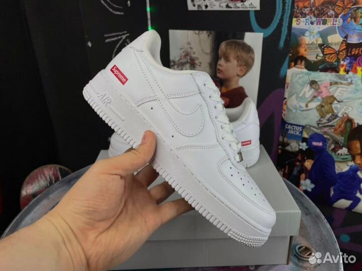 Кроссовки Nike Air Force x Supreme арт:5310780