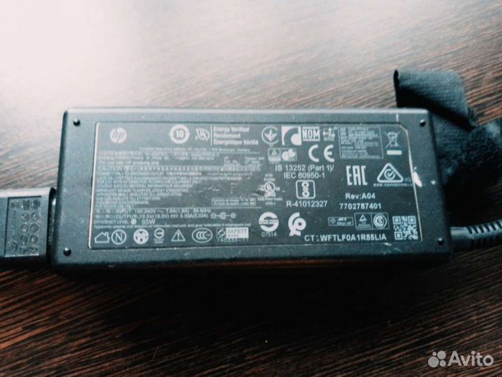 Блок питания для ноутбука hp